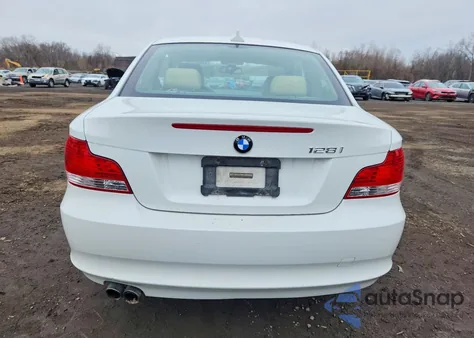 2011 BMW 128 I z USA, uszkodzony, nr VIN WBAUP9C51BVL89419